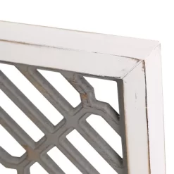 Lara Wooden Wall Panel With Open Work Design Art White - StyleCraft 6 Lara Wooden Wall Panel With Open Work Design Art White - StyleCraft -Northlight Store GUEST 5a7ba5b6 2bb9 466c bc08 3b5b665394c4