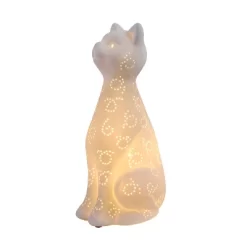 Porcelain Kitty Cat Shaped Animal Light Table Lamp White - Simple Designs 7 Porcelain Kitty Cat Shaped Animal Light Table Lamp White - Simple Designs -Northlight Store GUEST 5b1ec629 ced7 41aa b348 4faac7e455cd