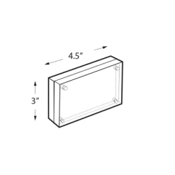 Azar Displays Clear Acrylic Magnetic Photo Frame Block 4.5" X 3" Vertical/Horizontal 7 Azar Displays Clear Acrylic Magnetic Photo Frame Block 4.5" X 3" Vertical/Horizontal -Northlight Store GUEST 5d5e1457 af91 48ca b358 2f7838f76630
