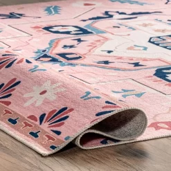 NuLOOM Roxanna Machine Washable Boho Floral Area Rug -Northlight Store GUEST 5dc6bcd1 d8a6 4458 b684 4e597a14d486