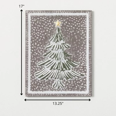 Hammered Metal Tree Wall Art Multicolor 17"H Metal 3 Hammered Metal Tree Wall Art Multicolor 17"H Metal - Image 3