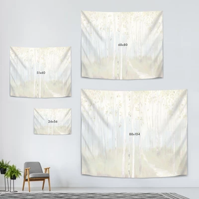 Americanflat Sunny Forest By PI Creative Art Wall Tapestry 2 Americanflat Sunny Forest By PI Creative Art Wall Tapestry - Image 2