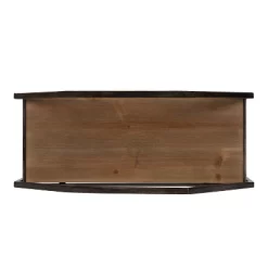 Adela Wood/Metal Decorative Wall Shelf - Kate & Laurel All Things Decor -Northlight Store GUEST 601a019c 27ab 4f1e a67c 31c66aab408d