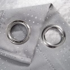 RT Designers Collection Gatsby Rubber Blackout Grommet Panel Grey