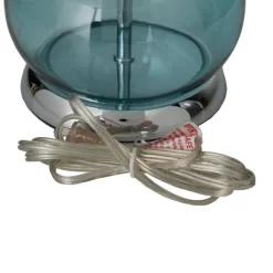 Glass Table Lamp With Drum Shade Set Of 2 Blue - Olivia & May -Northlight Store GUEST 62ed41f5 a625 49ec ab45 d1c7131f0722
