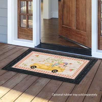 Easter Egg Pickup Holiday Doormat Indoor Outdoor 30" X 18" Briarwood Lane 2 Easter Egg Pickup Holiday Doormat Indoor Outdoor 30" X 18" Briarwood Lane - Image 2