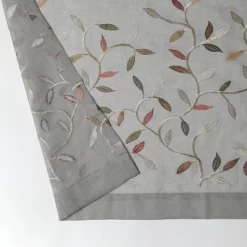 Kate Aurora Shabby Sheer Embroidered Complete 3 Piece Floral Rod Pocket Cafe Kitchen Curtain Tier & Valance Set -Northlight Store GUEST 6615985e b230 455f bf17 3919ee185921