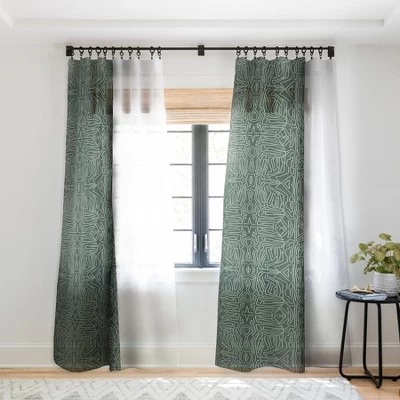 Marta Barragan Camarasa Abstract Pattern Linear Stroke Single Panel Sheer Window Curtain - Deny Designs 5 Marta Barragan Camarasa Abstract Pattern Linear Stroke Single Panel Sheer Window Curtain - Deny Designs - Image 5