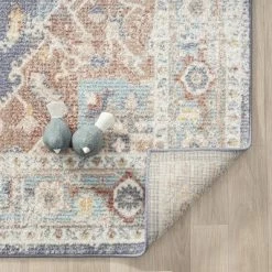 Luxe Weavers Pastel Floral Pattern Area Rug -Northlight Store GUEST 6b1de3a8 053e 4a39 8844 9de52b6f7003