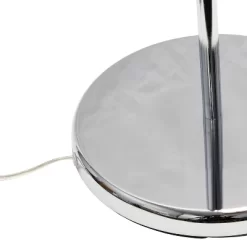 Swing Arm Floor Lamp With Glass Cylindrical Shade Chrome - Lalia Home -Northlight Store GUEST 6f2456ff 13f6 4440 94ed 9dd4a1a330ed