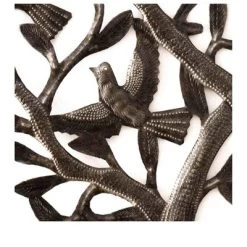 Global Crafts Double Tree Of Life Haitian Steel Drum Indoor/Outdoor Wall Art -Northlight Store GUEST 7170a79d 9190 4b12 b0f6 daf5c41eb25e