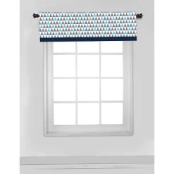 Bacati - Triangles Aqua/Navy/Grey Boys Cotton Window Valance 12 Bacati - Triangles Aqua/Navy/Grey Boys Cotton Window Valance -Northlight Store GUEST 72a52cb9 ac96 4579 ae18 6d54584b2452