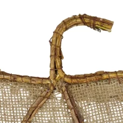 Northlight 19" Beige Burlap And Vine Pumpkin Fall Harvest Wall Hanging -Northlight Store GUEST 72a9ee0f c661 437a b558 322896ede1fa