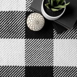 NuLOOM Rylie Buffalo Plaid Flatweave Area Rug -Northlight Store GUEST 7403885e 15b7 4003 8d00 df37f793869e