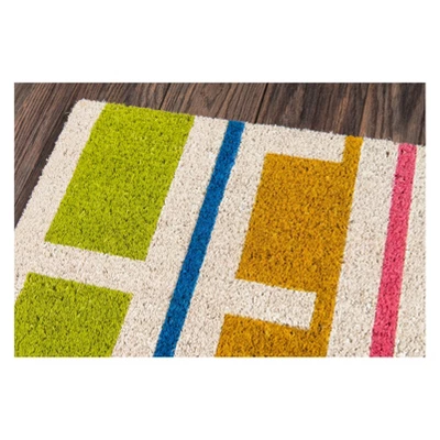 Aloha Hello Coir Doormat - Novogratz By Momeni 1 Aloha Hello Coir Doormat - Novogratz By Momeni
