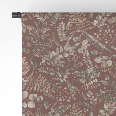 Ninola Design Botanical Collection Organic Holiday Single Panel Sheer Window Curtain - Deny Designs 3 Ninola Design Botanical Collection Organic Holiday Single Panel Sheer Window Curtain - Deny Designs - Image 3