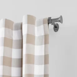 Shaker Curtain Rod - Elrene Home Fashions