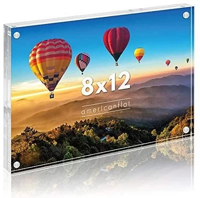 Americanflat Acrylic Picture Frame - Scratch Resistant With Magnetic Corners & Freestanding For Tabletop 8 Americanflat Acrylic Picture Frame - Scratch Resistant With Magnetic Corners & Freestanding For Tabletop - Image 8