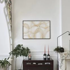 LuxenHome Gold And Black Metal Abstract Rectangular Wall Décor -Northlight Store GUEST 7c8ce219 d703 4597 9655 0d259e172ff7