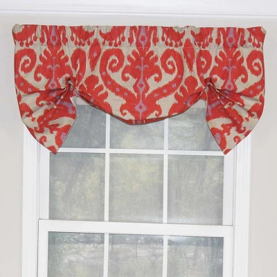 RLF Home Vibrant Colors In Southwest Designs Butterfly Stylish Windows Valance 3" Rod Pocket 50" X 16" Hibiscus Orange 1 RLF Home Vibrant Colors In Southwest Designs Butterfly Stylish Windows Valance 3" Rod Pocket 50" X 16" Hibiscus Orange