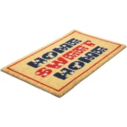 Northlight Red And Blue Americana Home Sweet Home Coir Outdoor Doormat 18" X 30" -Northlight Store GUEST 7d8095b0 d566 4e29 9a57 d18f028a2e69