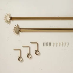 Sunrise Curtain Rod Brass - Opalhouse™ Designed With Jungalow™ 6 Sunrise Curtain Rod Brass - Opalhouse™ Designed With Jungalow™ -Northlight Store GUEST 7e174e0e eb9b 46dc a4f6 b17cbd5e4853