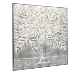 Square Metal Floral Bouquets Wall Décor - Storied Home -Northlight Store GUEST 7e4681c1 c706 47ca b94e 2d469b7e6d40