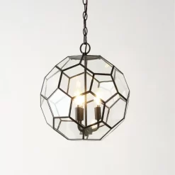 13.5" 3-Light Bee Modern Farmhouse Iron/Glass LED Pendant Oil Rubbed Bronze/Clear - JONATHAN Y 9 13.5" 3-Light Bee Modern Farmhouse Iron/Glass LED Pendant Oil Rubbed Bronze/Clear - JONATHAN Y -Northlight Store GUEST 7e555ff2 c78f 44b5 a1e1 e242e2086903
