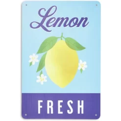 Farmlyn Creek 5 Pack Fruit Crate Label Wall Signs, Metal Kitchen Decor, 5 Designs (11.8 X 7.8 In) -Northlight Store GUEST 7e5828e9 db52 4442 99dd 26994ae28c7c