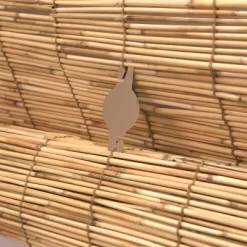 72"x72" Hyman Light Filtering Outdoor Cord Free Reed Rollup Horizontal Blinds Brown -Northlight Store GUEST 7e66dc11 0fc5 435f 9893 dd82340db5bc