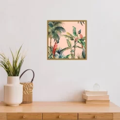 16" X 16" Tropicano II By Eva Watts Framed Canvas Wall Art - Amanti Art -Northlight Store GUEST 7f0dee41 2fd3 43b9 8d09 3c524eac8e99
