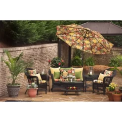 Outdoor/Indoor Herringbone Rectangular Throw Pillow Set Of 2 - Pillow Perfect -Northlight Store GUEST 7f15d5b6 cb20 48d7 9e86 36baf6b82e1c