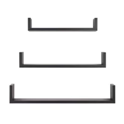 3pc Aalto U-Shaped Floating Wall Shelf Set - Danya B. 32 3pc Aalto U-Shaped Floating Wall Shelf Set - Danya B. -Northlight Store GUEST 803bccf0 889e 4213 b16b 4dc293fa7b72
