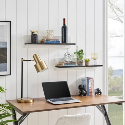 23.62" Set Of 2 Repose Display Photo Ledge Shelves - Danya B. 4 23.62" Set Of 2 Repose Display Photo Ledge Shelves - Danya B. - Image 4