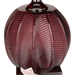 Glam Velvet Table Lamp Dark Red - Olivia & May -Northlight Store GUEST 80a28224 647e 4190 9e91 f3c34019c124