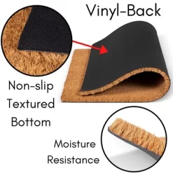 BirdRock Home Beware Of Dog Coir Front Door & Entry Doormat - 18" X 30" -Northlight Store GUEST 8256dffe e96d 4e96 8978 fd49328741de