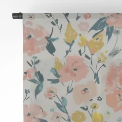 Alison Janssen Tropical Coral Floral Single Panel Sheer Window Curtain - Deny Designs 8 Alison Janssen Tropical Coral Floral Single Panel Sheer Window Curtain - Deny Designs -Northlight Store GUEST 83bb4f94 5cbf 45be 8717 441490ec0794