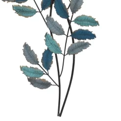 Metal Leaf Wall Decor With Gold Accent Blue - Olivia & May -Northlight Store GUEST 84ada894 f2d7 4202 b4d0 26cd8a7bb4fc