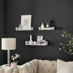 3pc Aalto U-Shaped Floating Wall Shelf Set - Danya B. 20 3pc Aalto U-Shaped Floating Wall Shelf Set - Danya B. -Northlight Store GUEST 85398c78 2feb 4f15 86a0 82c84541000d