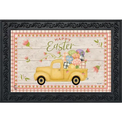 Easter Egg Pickup Holiday Doormat Indoor Outdoor 30" X 18" Briarwood Lane 1 Easter Egg Pickup Holiday Doormat Indoor Outdoor 30" X 18" Briarwood Lane