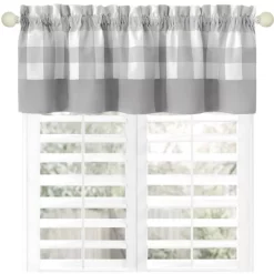 Collections Etc Buffalo Plaid Valance -Northlight Store GUEST 871e32ca 2b9c 411a 9808 581761d01de3
