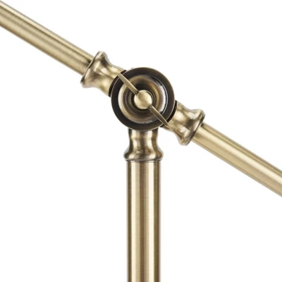 54" Metal Swing Arm Reading Floor Lamp - Nourison 5 54" Metal Swing Arm Reading Floor Lamp - Nourison - Image 5