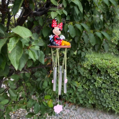 Disney 20" Minnie Mouse Metal/Resin Wind Chime 2 Disney 20" Minnie Mouse Metal/Resin Wind Chime - Image 2