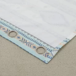 Phoenix Window Valance 84in X 16in + 1in Turquoise By Barefoot Bungalow -Northlight Store GUEST 896f5714 8c1c 456e a535 de024798505c