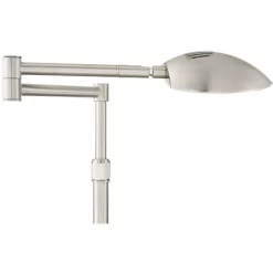 Possini Euro Design Eliptik Modern Desk Table Lamp 24 1/2" High Satin Nickel LED Swing Arm Adjustable Height For Bedroom Living Room Nightstand Office 10 Possini Euro Design Eliptik Modern Desk Table Lamp 24 1/2" High Satin Nickel LED Swing Arm Adjustable Height For Bedroom Living Room Nightstand Office -Northlight Store GUEST 8a7413ef 0643 4ac1 9f68 9f61cfe1a0ac
