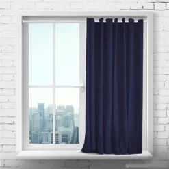 RoomDividersNow 120in -150in - Adjustable Extension Curtain Rod, White (No Brackets)