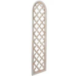 Wood Geometric Carved Trellis Wall Decor Brown - Olivia & May -Northlight Store GUEST 8d537c75 ba20 42ac 9ef4 25fdcc372b9b