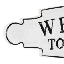 Farmhouse Iron Wall Decor Sign - Olivia & May -Northlight Store GUEST 8e9c1e0f 043f 4419 bffd eda00aaa7f34