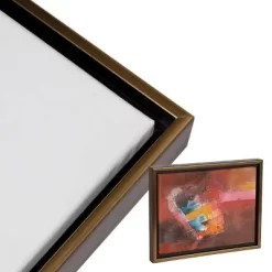 Creative Mark Illusions Floater Frame For 3/4 Inch Depth Stretched Canvas - Walnut & Gold -Northlight Store GUEST 8feb53f9 4958 43aa 99a6 7de474aab358