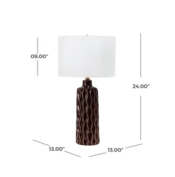 NuLOOM Marsala 24" Ceramic Table Lamp 12 NuLOOM Marsala 24" Ceramic Table Lamp -Northlight Store GUEST 90e6e0bd 05bb 43fa a43d bd36f3676b32